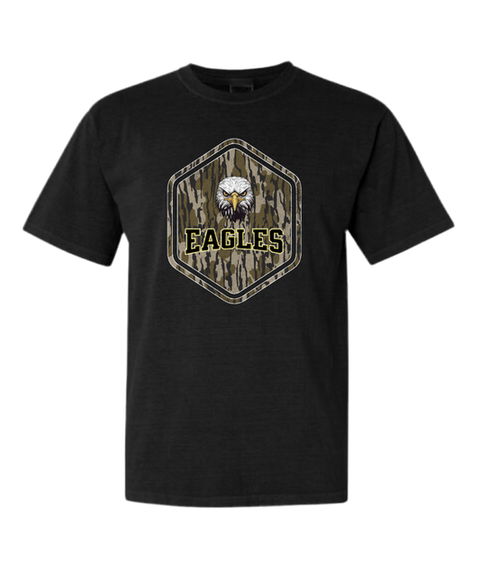 Adult Eagles Camo Logo